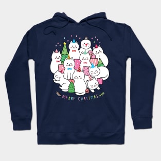 Merry Christmas Lovely Cats Hoodie